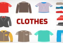 clothes vocabulary in Swedish