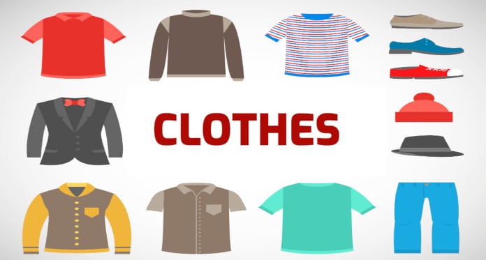 clothes vocabulary in Swedish