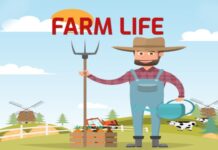 farm life vocabulary in Swedish