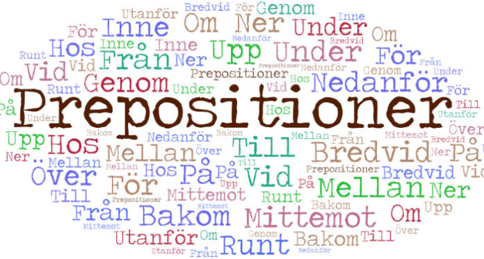 Swedish prepositions