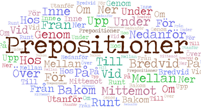 Swedish prepositions